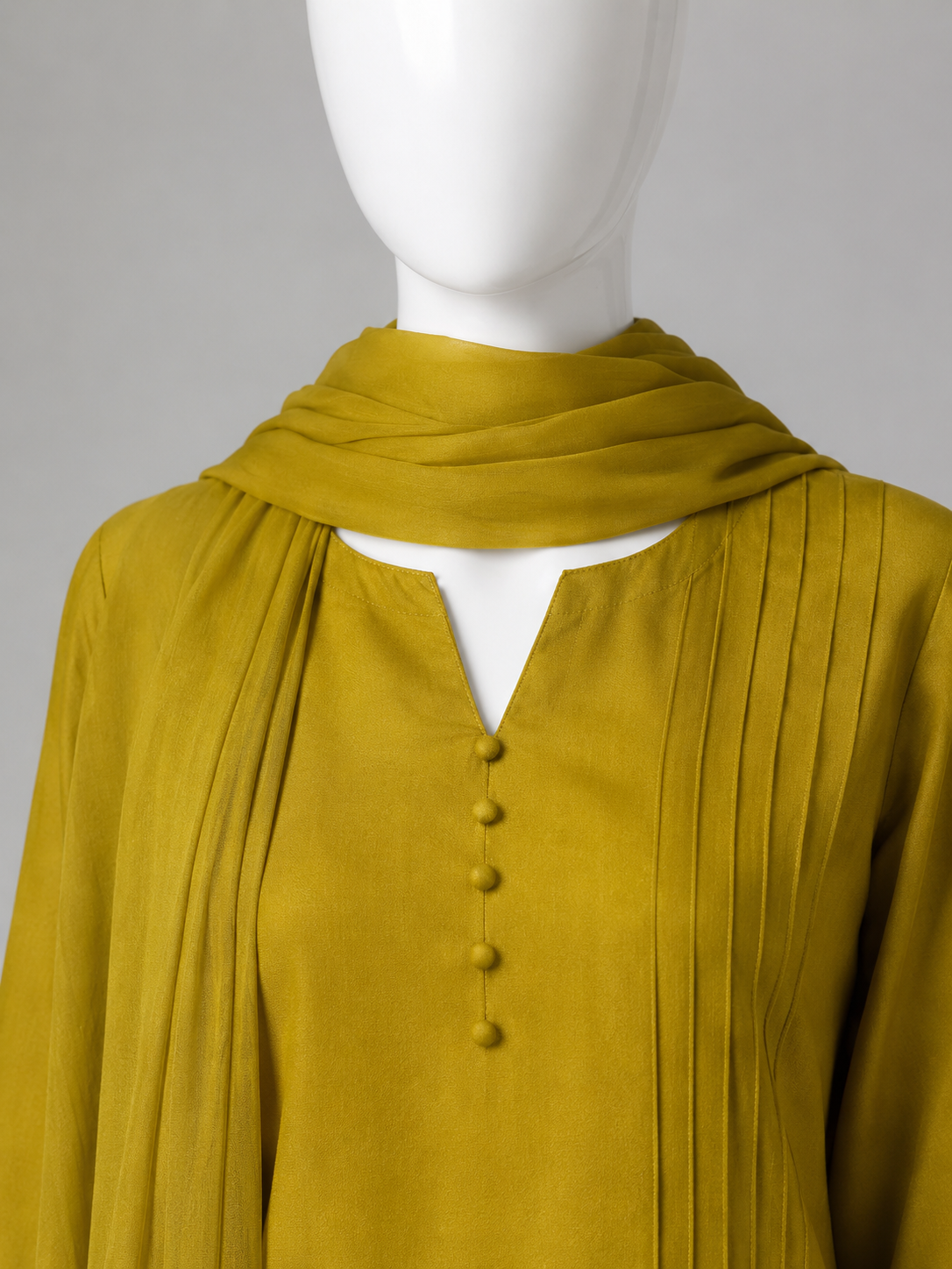 Luxury Raw Silk 3-Piece Suit – Olive Gold