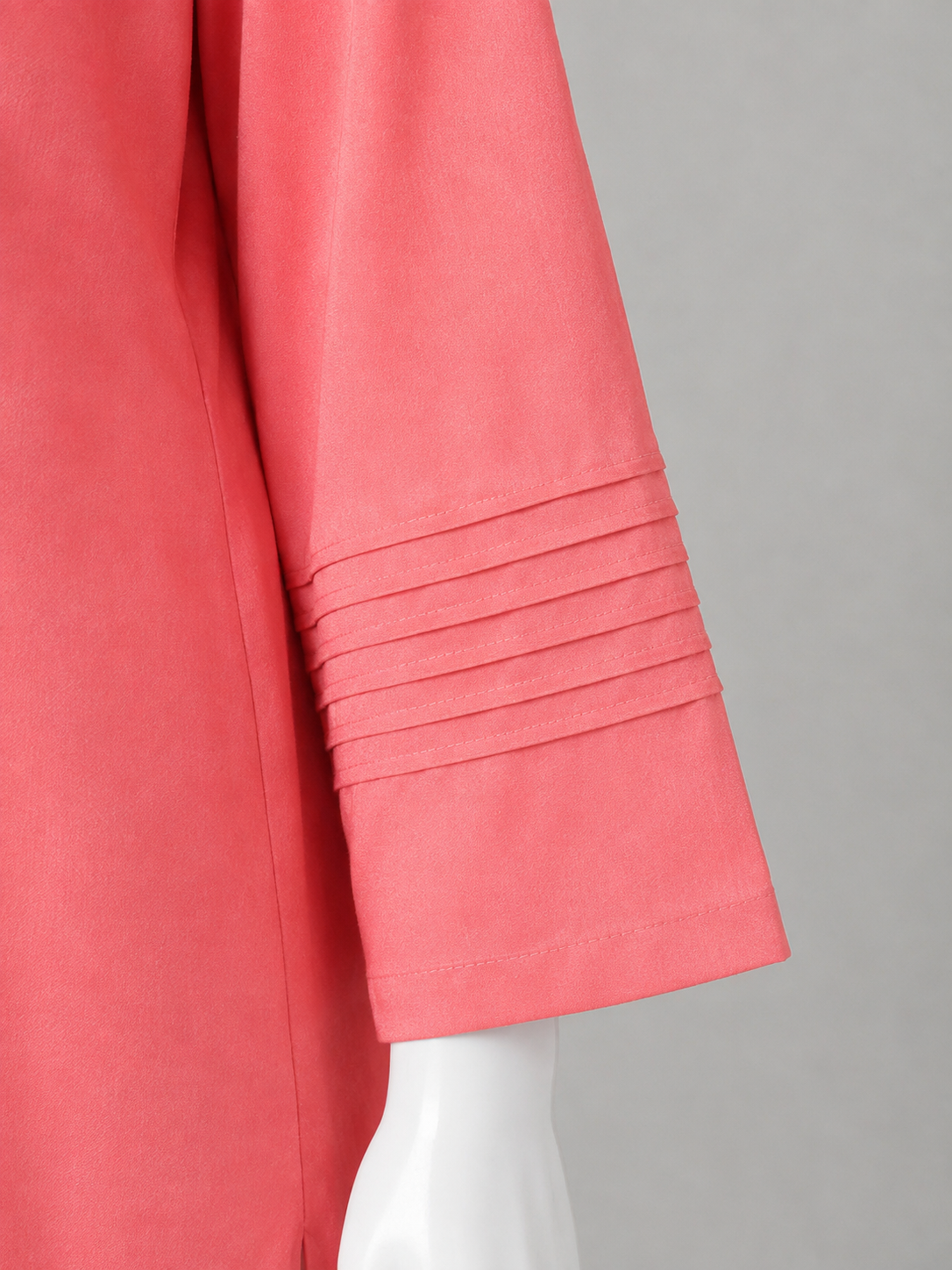 Luxury Raw Silk 3-Piece Suit – Peach Blossom