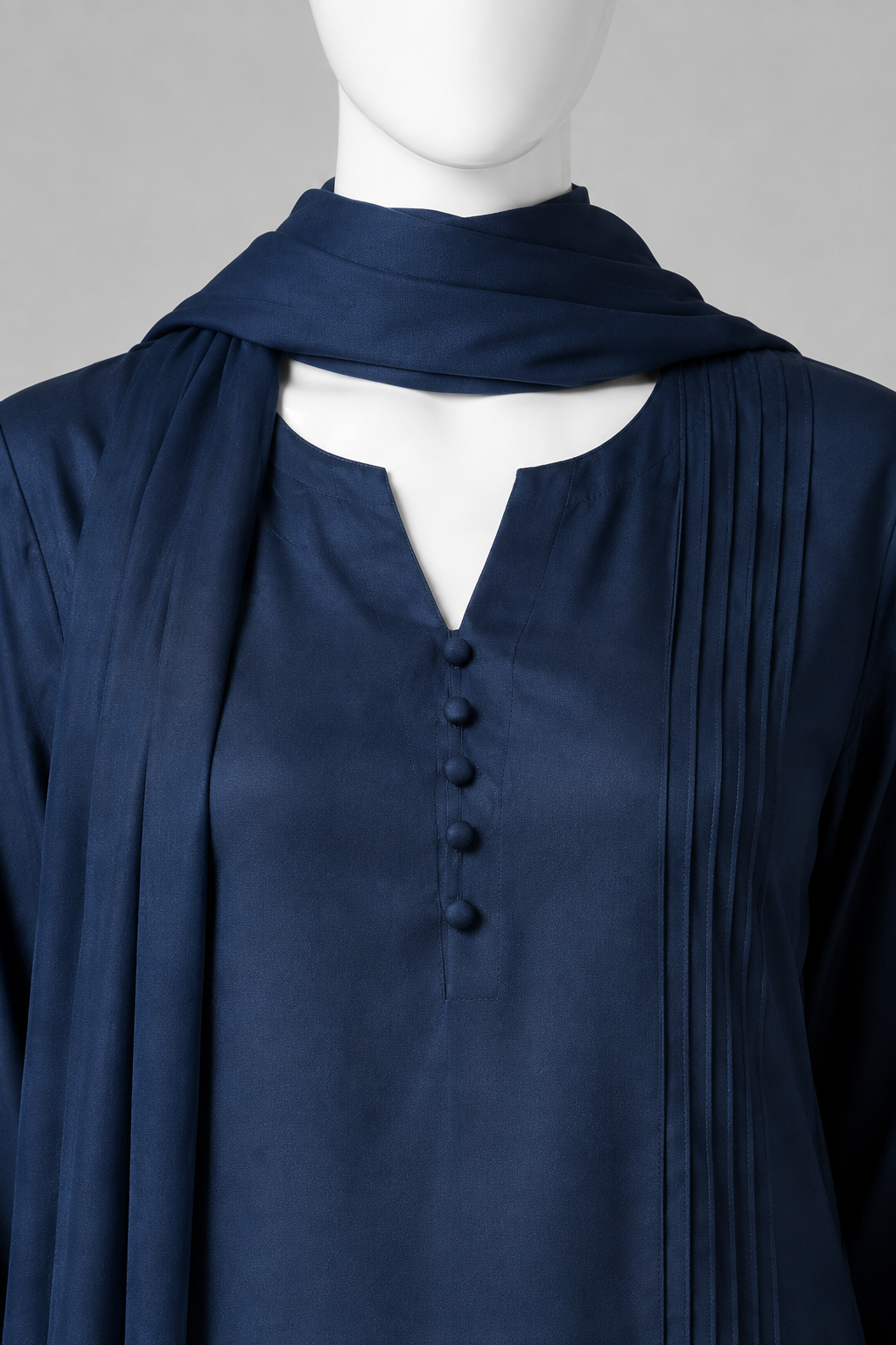 Luxury Raw Silk 3-Piece Suit – Slate Blue