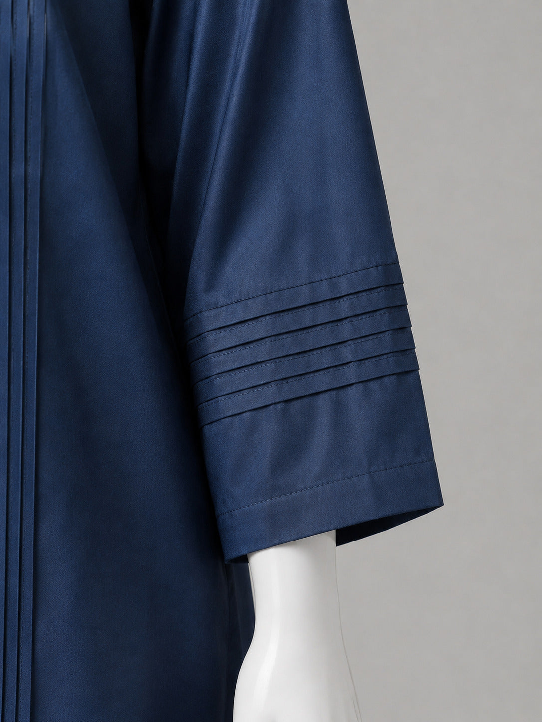 Luxury Raw Silk 3-Piece Suit – Slate Blue
