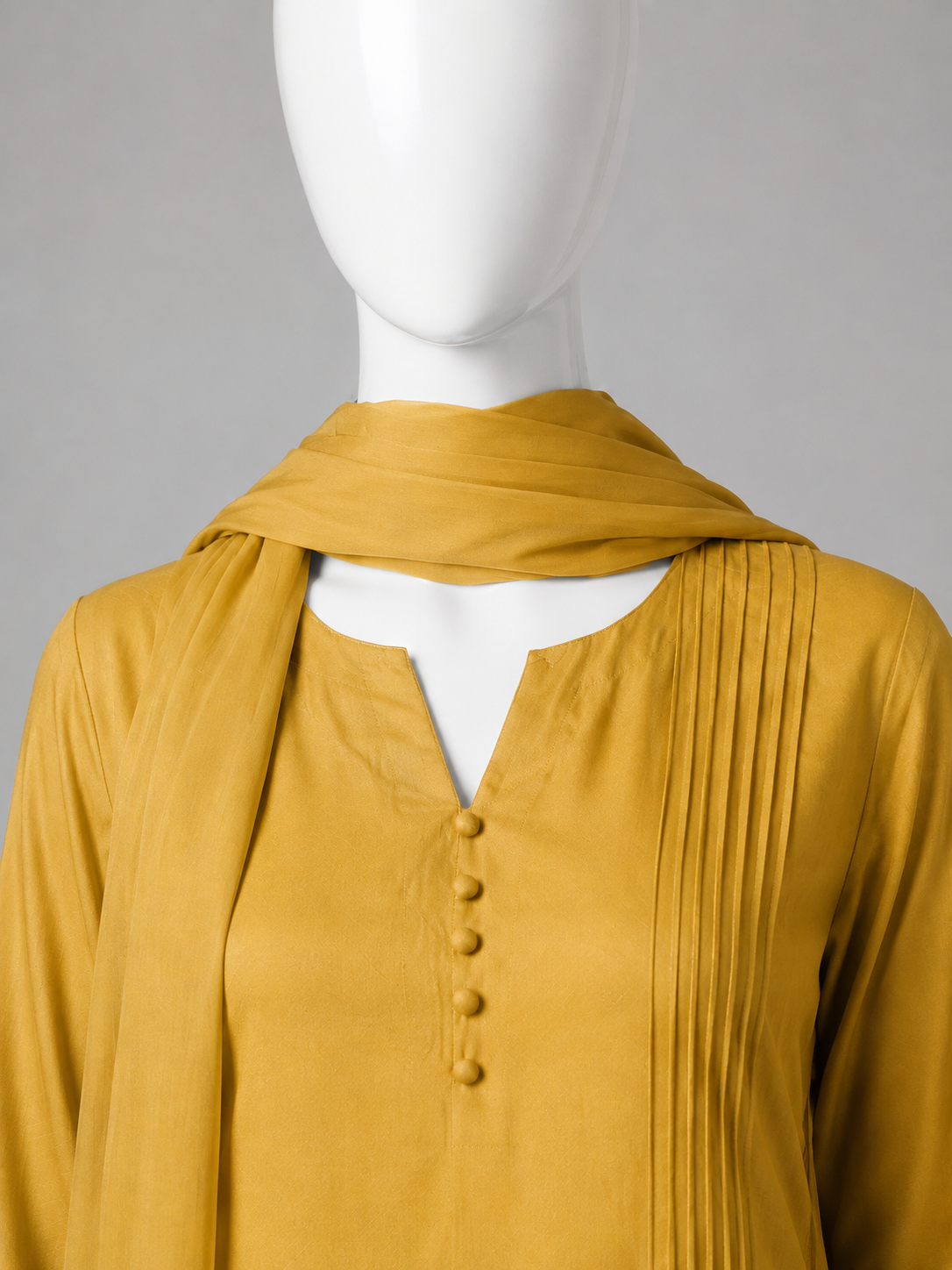 Luxury Raw Silk 3-Piece Suit – Soft Gold